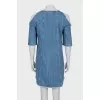 Short sleeve denim dress