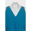 Dress with voluminous bottom