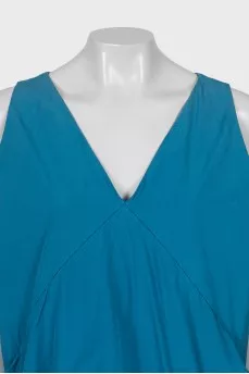 Dress with voluminous bottom