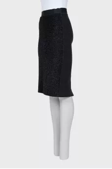 Pencil skirt with elastic band