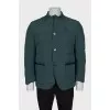 Men's button down card with tag