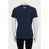 Blue T-shirt with tag