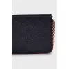 Double Zip clutch