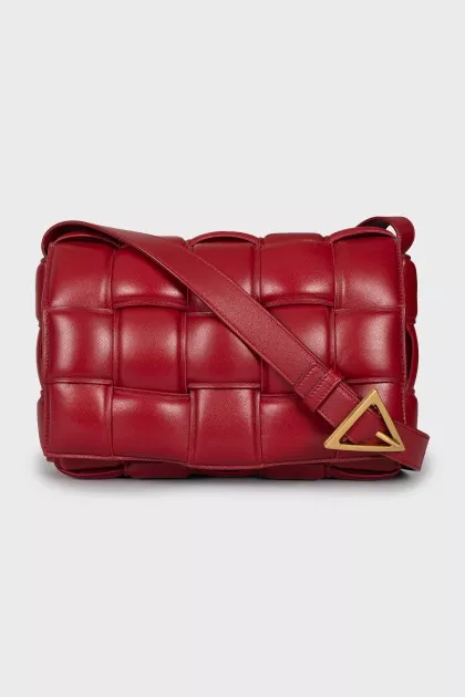 Red Padded Cassette bag