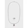 Pendant and ring set Mademoiselle