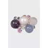 Pendant and ring set Mademoiselle