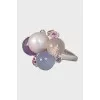 Pendant and ring set Mademoiselle