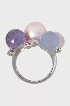 Pendant and ring set Mademoiselle