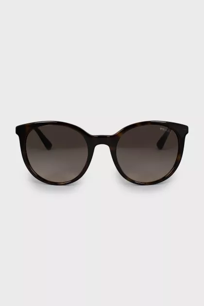 Brown animal print sunglasses