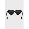 Black tinted sunglasses