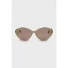 Sunglasses with pink lenses