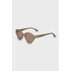 Sunglasses with pink lenses