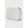 Leather bag on chain