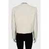Jacket with gold buttons