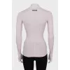 Pink long sleeve with buttons