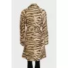 Vintage animal print coat