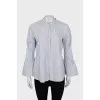 Pinstripe blouse