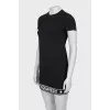 Short sleeve mini dress