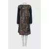 Loose fit silk dress