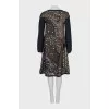 Loose fit silk dress