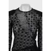 Asymmetrical lace dress