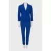 Blue suit with trousers and jacket