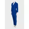 Blue suit with trousers and jacket