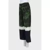 Wide straight cut trousers