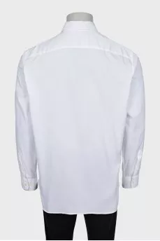 Men's white shirt with embroidery