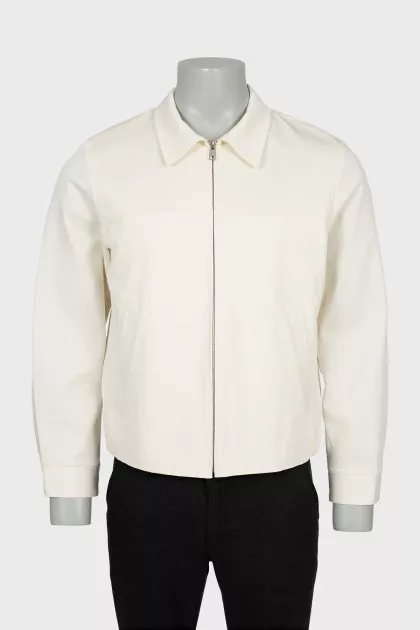 Men's slim fit jacket with tag