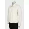 Men's slim fit jacket with tag