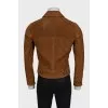 Men's brown suede jacket