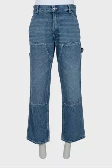 Straight jeans blue with tag