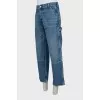 Straight jeans blue with tag