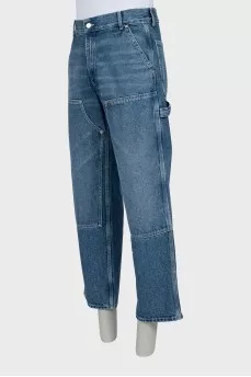 Straight jeans blue with tag