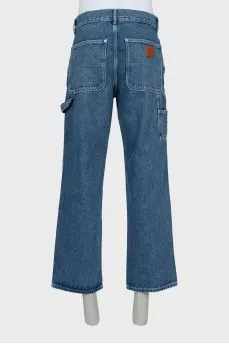 Straight jeans blue with tag