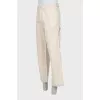 Wide leg jeans with tag