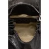 Embossed leather bag