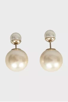 Tribales earrings white