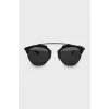 Browline sunglasses in black frame