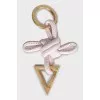 Leather keychain