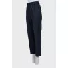 Tapered drawstring trousers