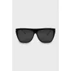 Sunglasses mask with thin temples