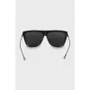 Sunglasses mask with thin temples