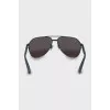 Blue aviator sunglasses