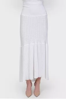 Knitwear skirt-maxi with tag