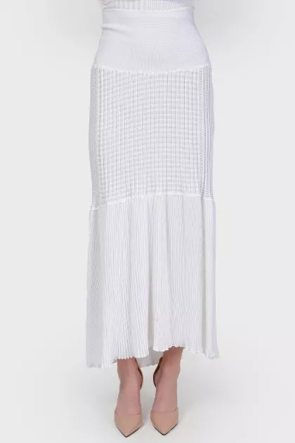 Knitwear skirt-maxi with tag