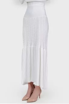 Knitwear skirt-maxi with tag