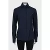 Square button shirt