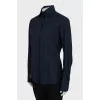 Square button shirt